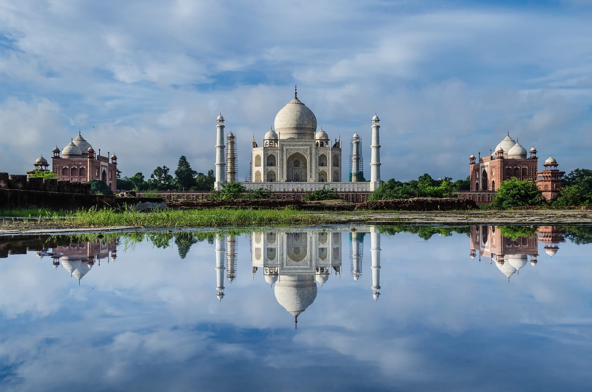The Taj Mahal at Agra — the world’s great monument to love